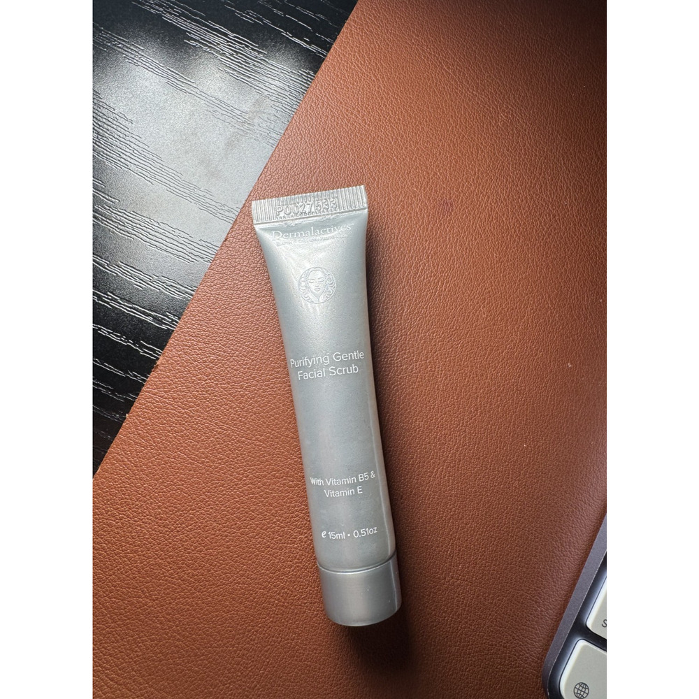 Dermalactives Purifying Gentle Facial Scrub Travel Size Mini 15ml 0.51 oz SEALED